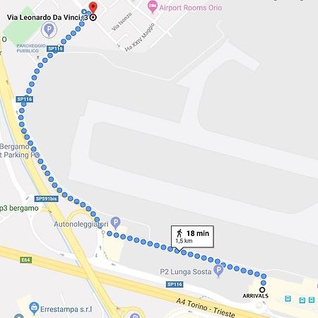 Airport Stop Orio al Serio Exterior foto